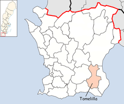 Tomelilla Municipality in Scania County